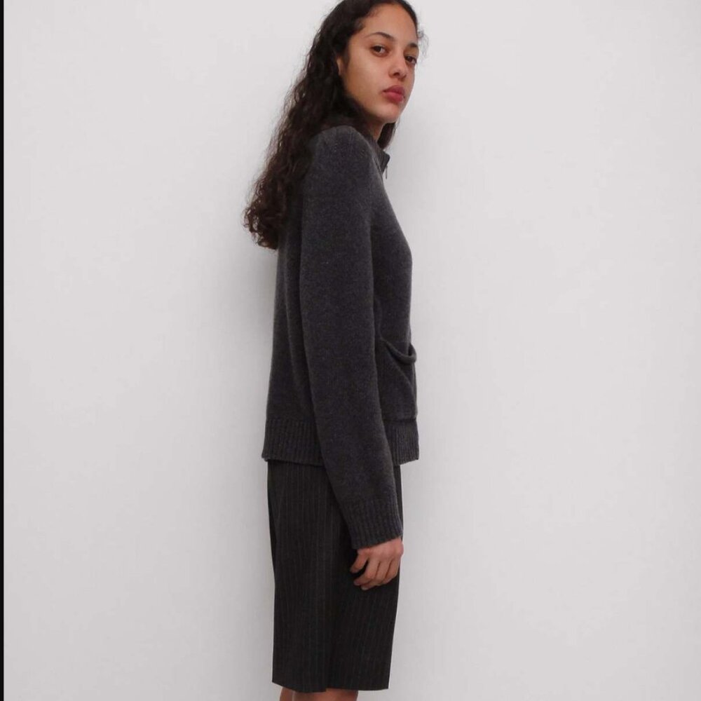 Gimaguas Gray Runner Sweater Jacket (100% Wool, size L) - Picture 10 of 15